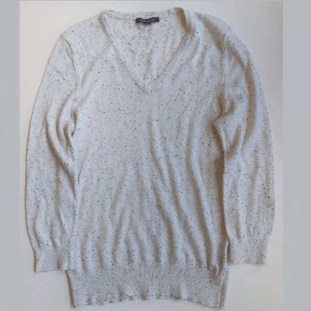 Jeanne Pierre Cashmere Infused Sweater 3/4 sleeve
